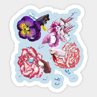 Fighting Flora Sticker